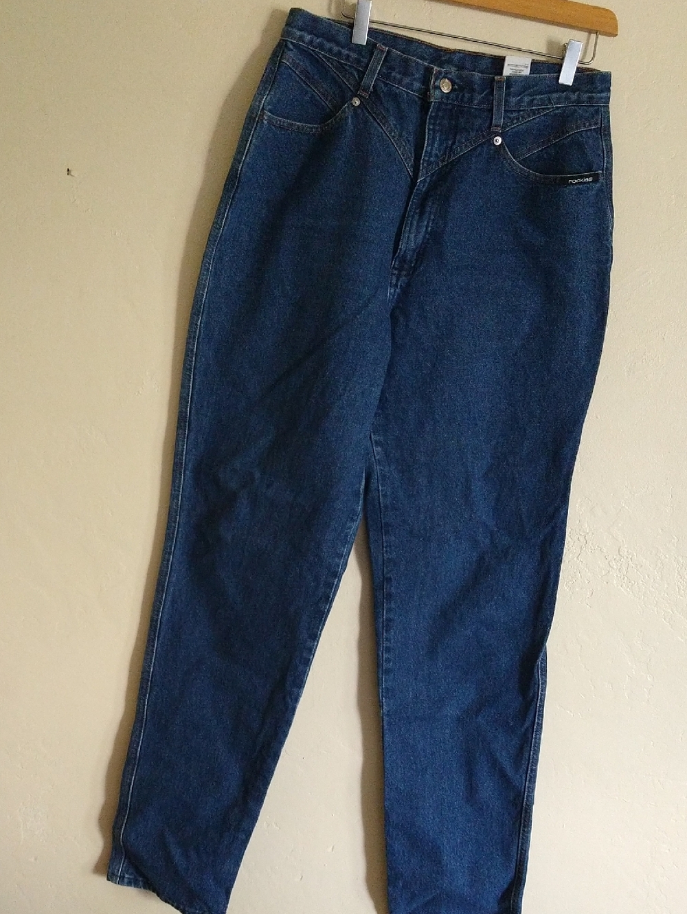 Rockies Women's Denim Blue Jeans Size XL (16)